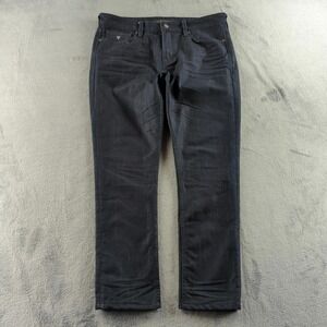 Guess Jeans Mens 36x31* Blue Slim Dark Wash Blue Denim Pants Casual Preppy